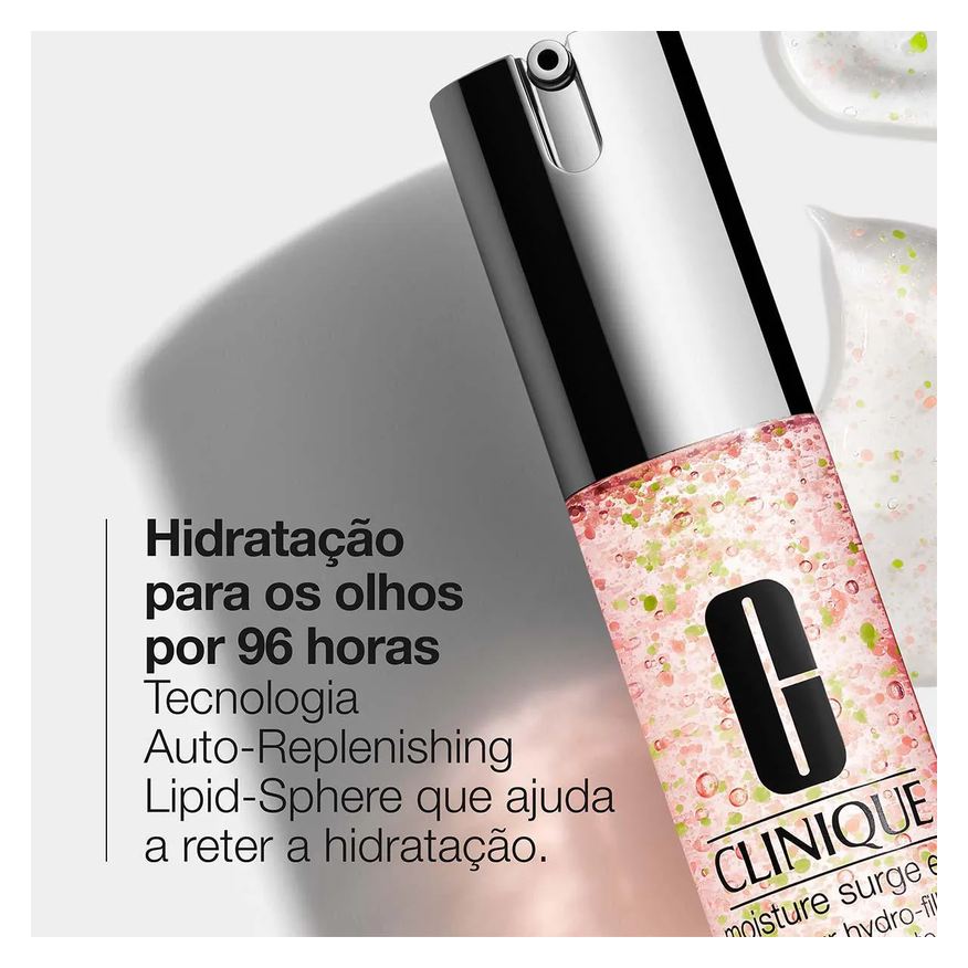 Clinique Hidratante Facial em Gel Moisture Surge Eye Área dos Olhos 15ml