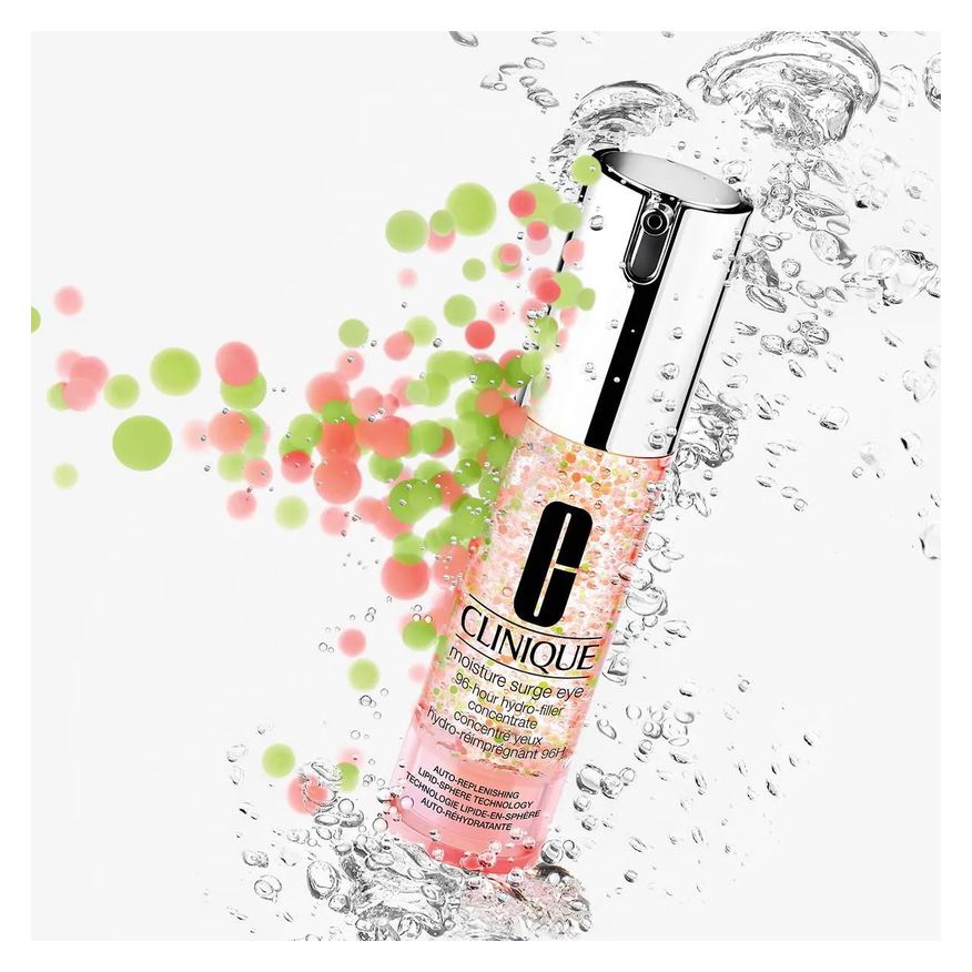Clinique Hidratante Facial em Gel Moisture Surge Eye Área dos Olhos 15ml