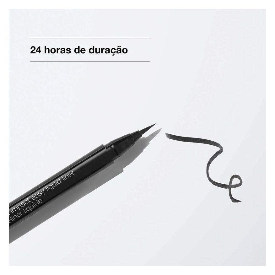 Clinique Caneta Delineadora High Impact Easy Liquid Black 0,67g