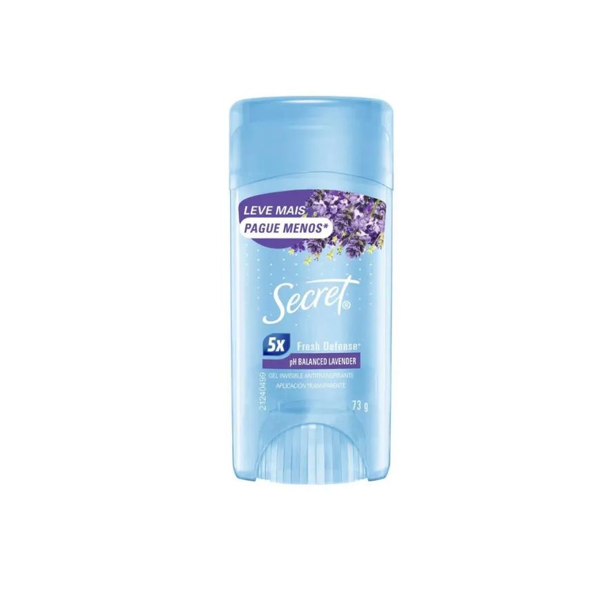 Secret Desodorante Gel Fresh Defense Lavender 73g
