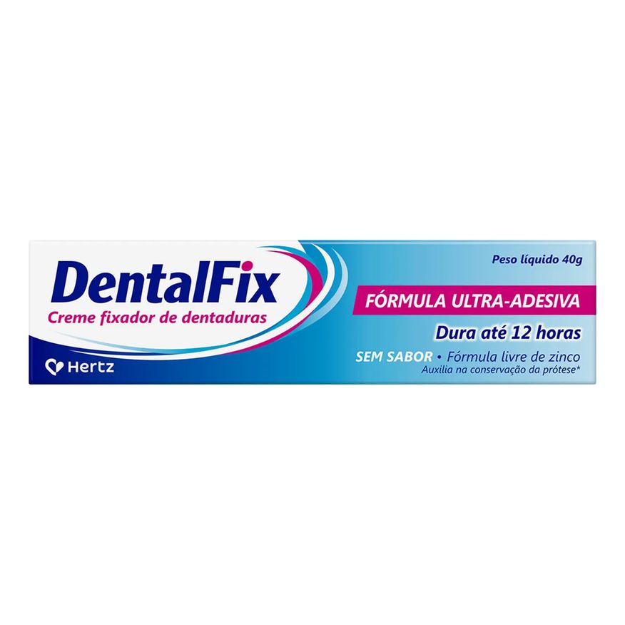 Fixador Creme de Dentadura DentalFix com 40g