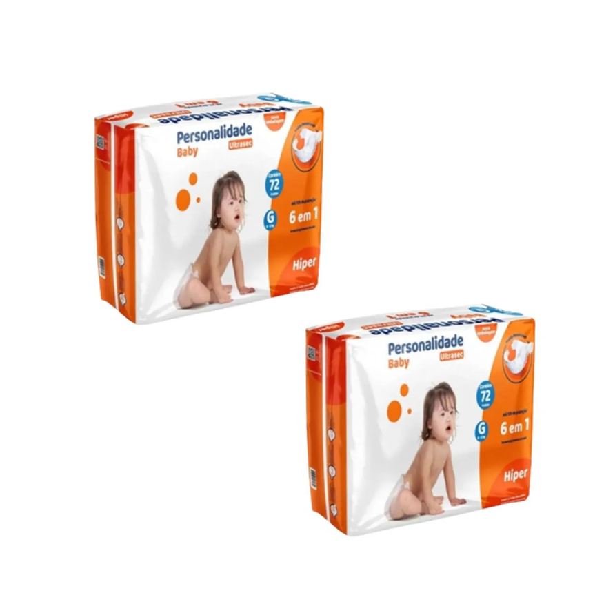 Personalidade Baby Kit C2 Fralda Hiper G C72 Ultrasec – Personalidade