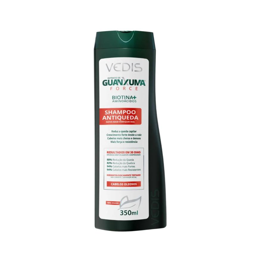 Vedis Shampoo Antiqueda Cabelos Oleosos 350ml Guanxuma