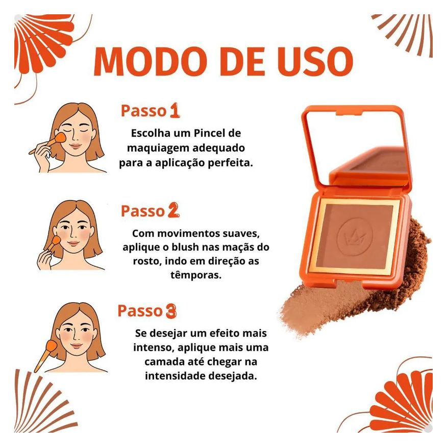 Compacto Blush Mari Maria Makeup Sunny Cheeks Dusty Mm-1000-7