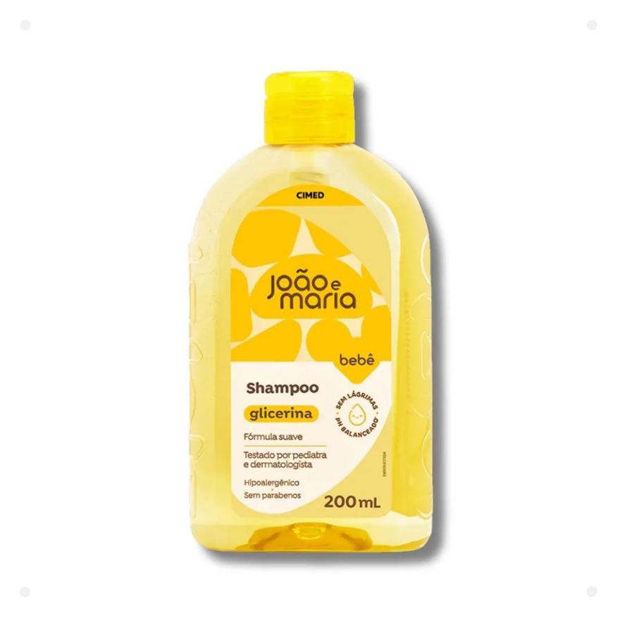 Cimed Shampoo João e Maria Bebê Glicerina 200ml