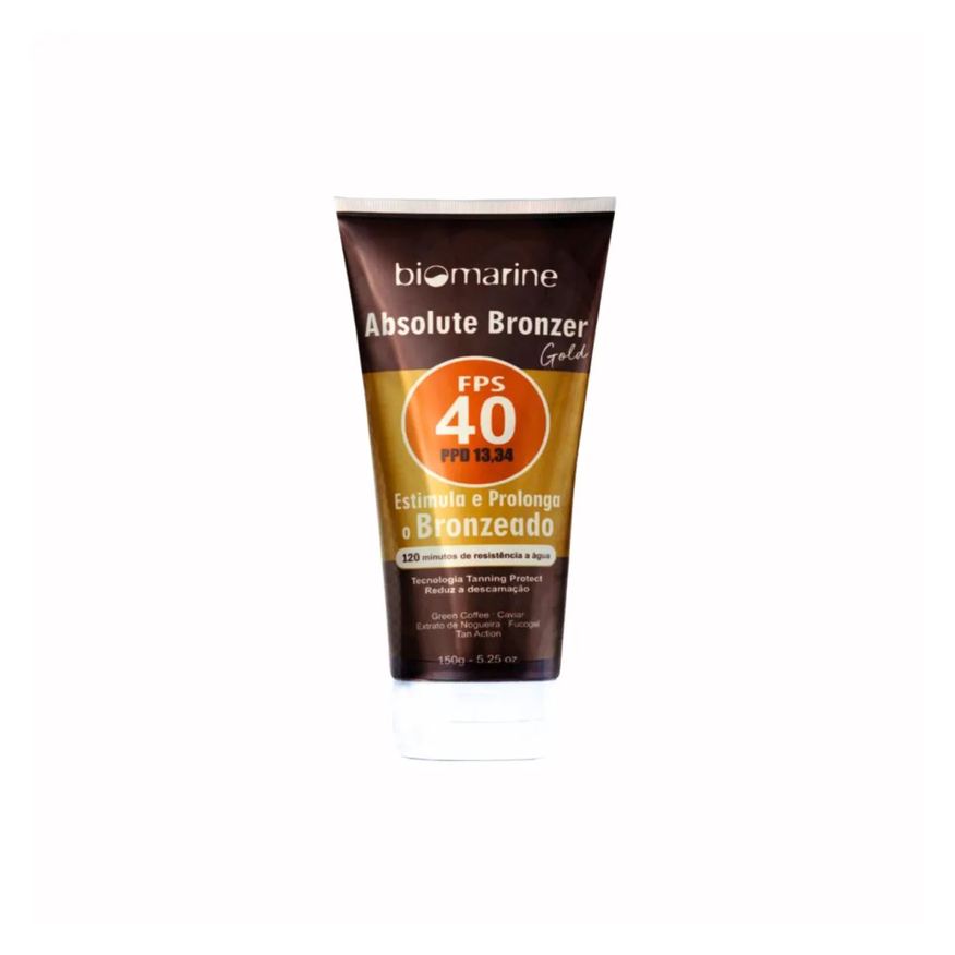 Biomarine Bronzeador e Protetor Sun Marine Fps 40 150g