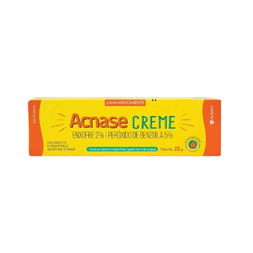 Acnase Creme para Cravos, Espinhas e Acne 25g - Biolab