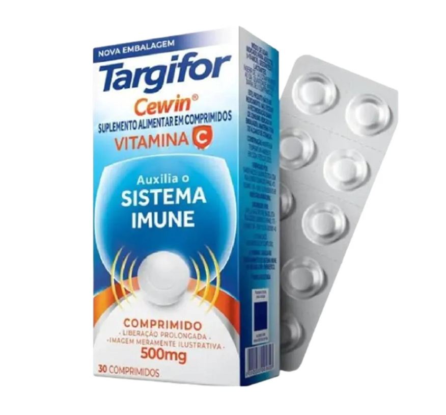 Sanofi Suplemento Alimentar Targifor Cewin Vit C 500mg 30 Comp