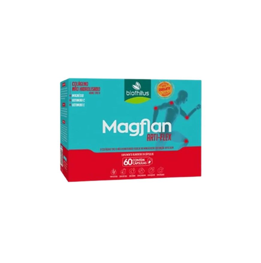 Biofhitus COLáGENO NãO HIDROLISADO TIPO II MAGFLAN ARTI-FLEX 60CáPS