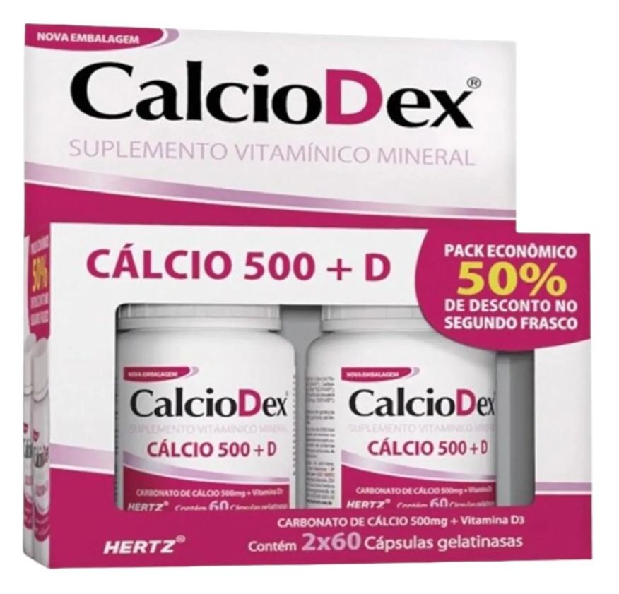 KLEY HERTZ KIT 3 CALCIODEX 500 + D COM 120 CáPSULAS