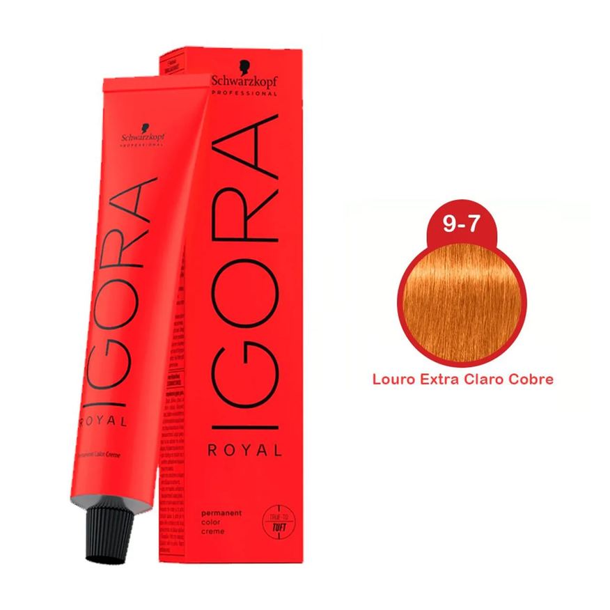 Schwarzkopf Professional Igora Royal Schwarzkopf Coloração Professional 9-7 60g
