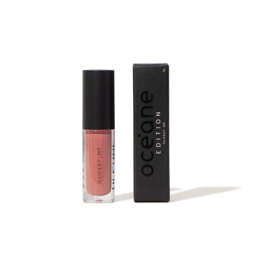 Brilho Mini Labial Oceane Glossy Me Shimmer Brown Nude 1g