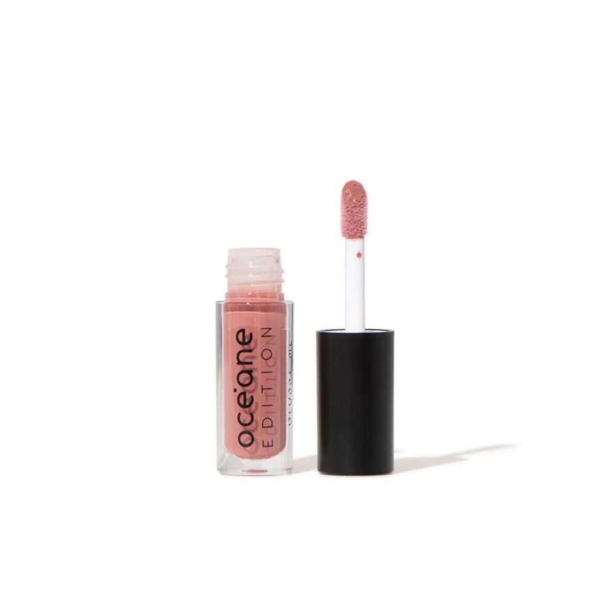 Brilho Mini Labial Oceane Glossy Me Shimmer Brown Nude 1g