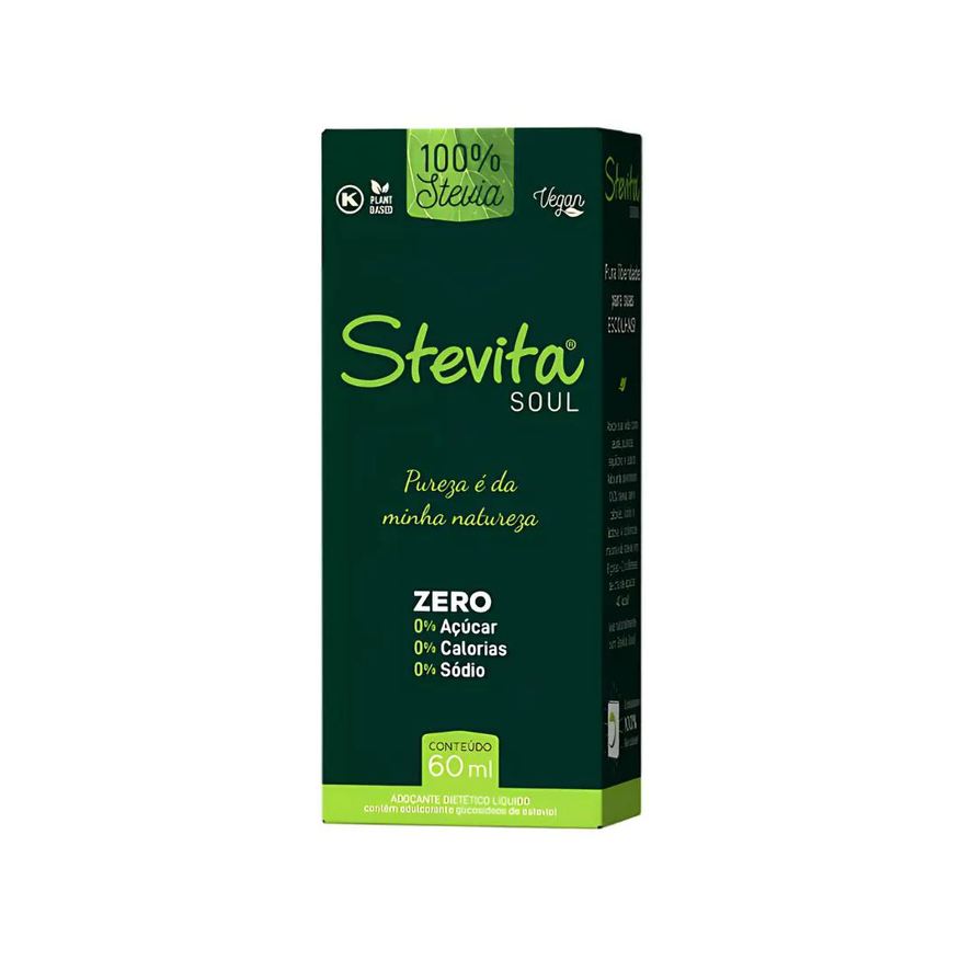 Stevita Adoçante de Stevia Soul 60ml U Unica