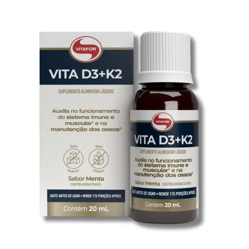 Vitafor Vitamina D3 + K2 20ml U Unica