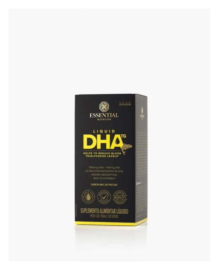 Essential Nutrition Dha Tg Líquido Super Concentrado (150ml) - Sabor Mix de Frutas - (nova Embalagem - Padrão: Único