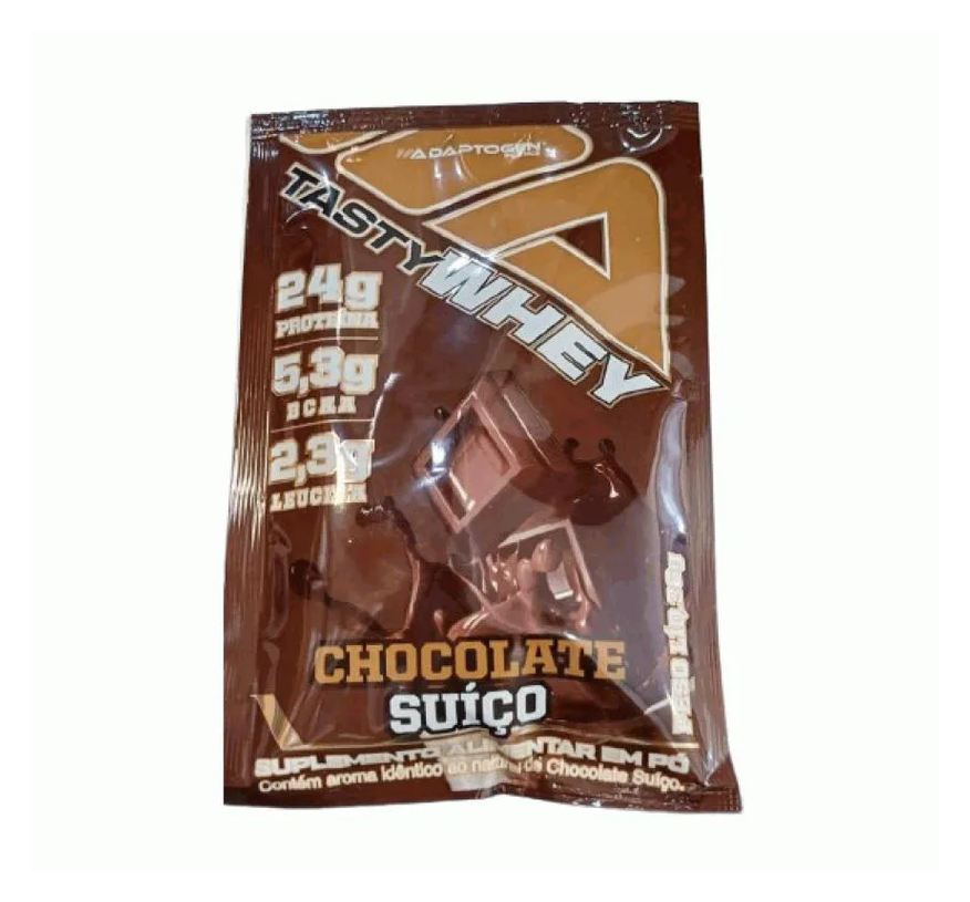 Adaptogen Tasty Whey Sachê - Sabor: Chocolate Suiço