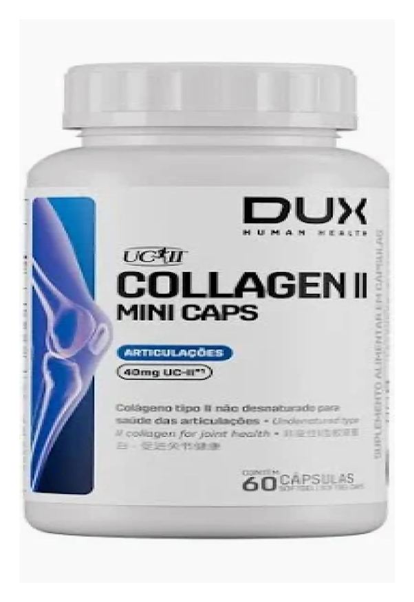 Dux Nutrition Colágeno Tipo 2 sem Sabor 60 Cápsulas Dux