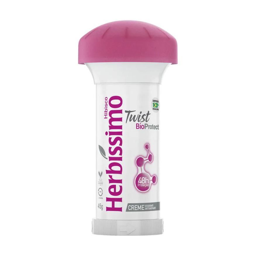 No Brand Desodorante Twist Antitranspirante Hibisco Stick 45g