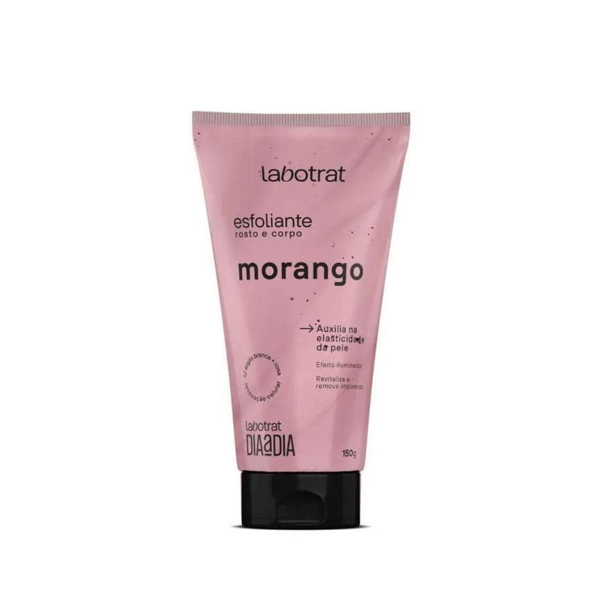 No Brand Labotrat Esfoliante Facial e Corporal Morango 150g