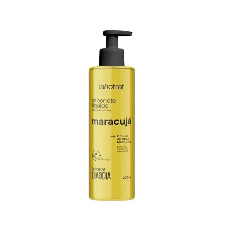No Brand Labotrat Sabonete Líquido Rosto e Corpo Maracujá 190ml