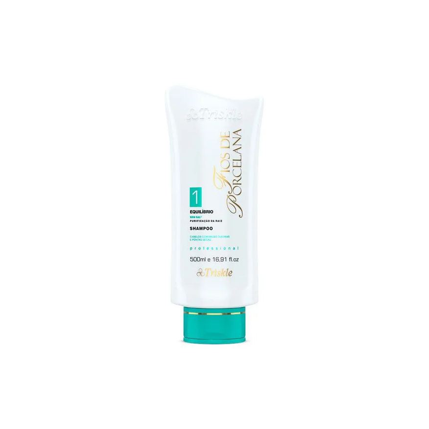 Triskle Shampoo Fios de Porcelana Equilíbrio Capilar 500ml