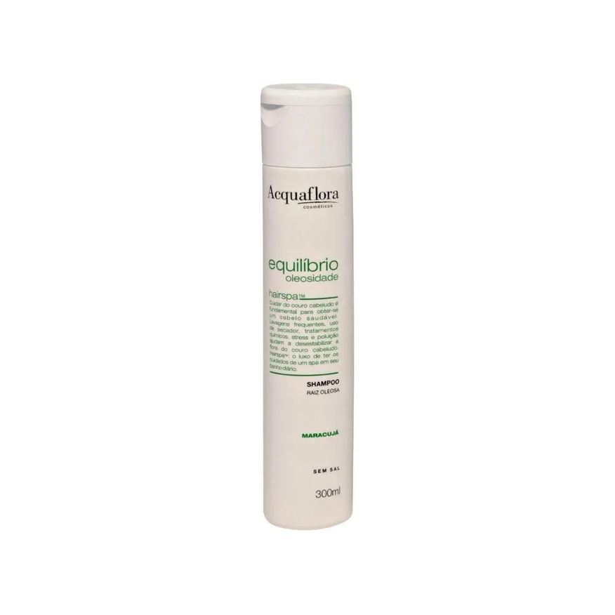 Acquaflora Shampoo Equilibrio Oleosidade Raiz Oleosa 300ml