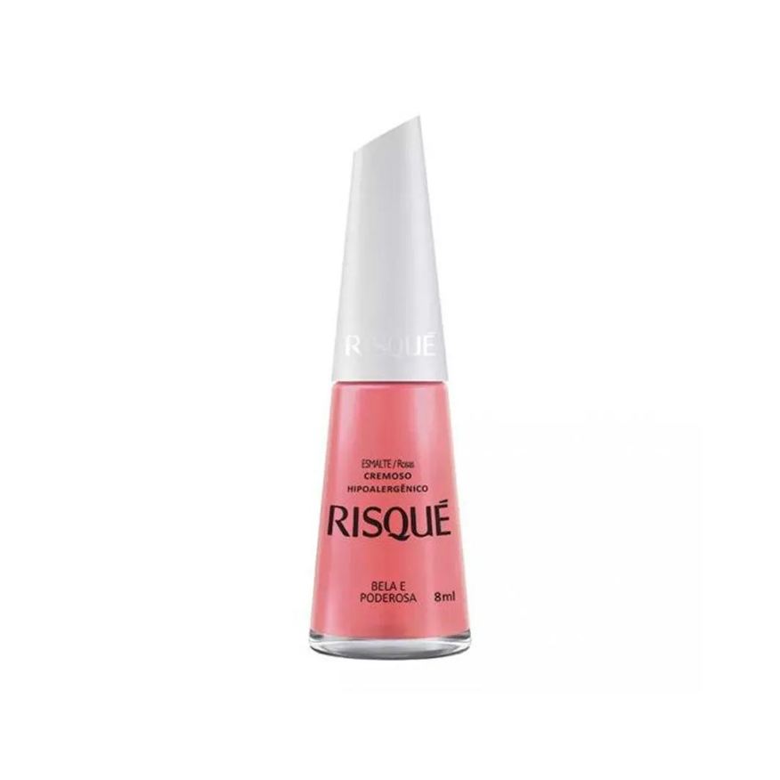 Risqué Esmalte Ser Pink Cremoso Bela e Poderosa