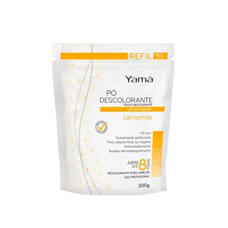 Yamá Pó Descolorante Camomila Refil 300g
