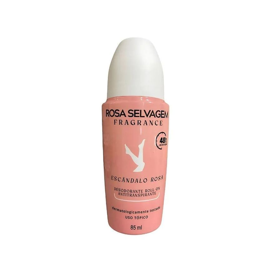 Rosa Selvagem Desodorante Roll-on Clareador Escândalo 85ml