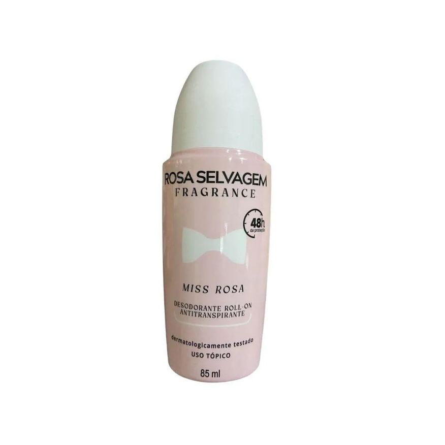 Rosa Selvagem Desodorante Roll-on Clareador Rosa Girl 85ml