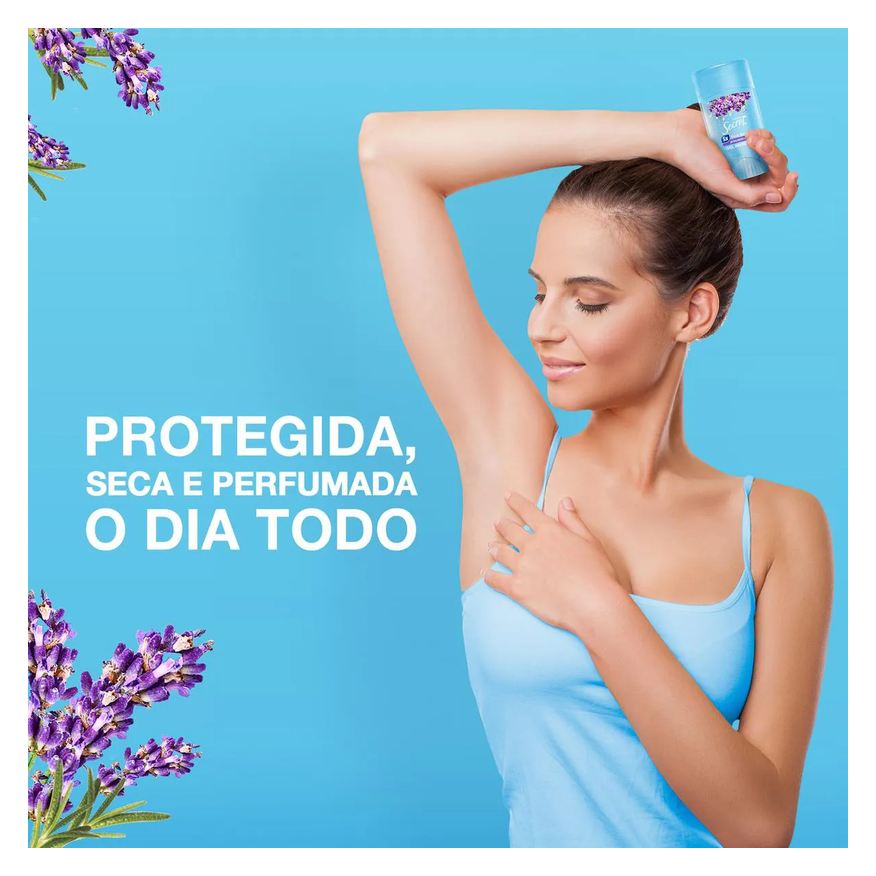 Twist Desodorante Stick em Gel Secret pH Balanceado Lavander 48h 45g