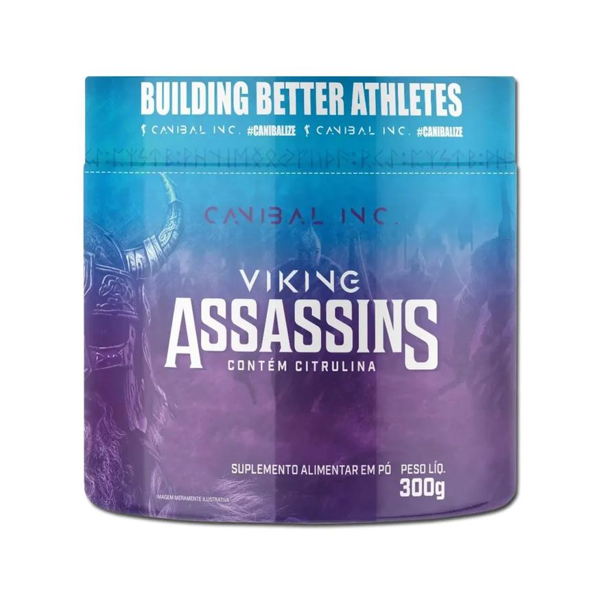 Canibal Inc Pré-treino Viking Assassin 300g Blue Heaven