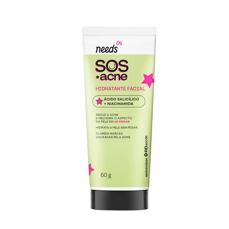 Needs Hidratante Facial SOS Acne 60g