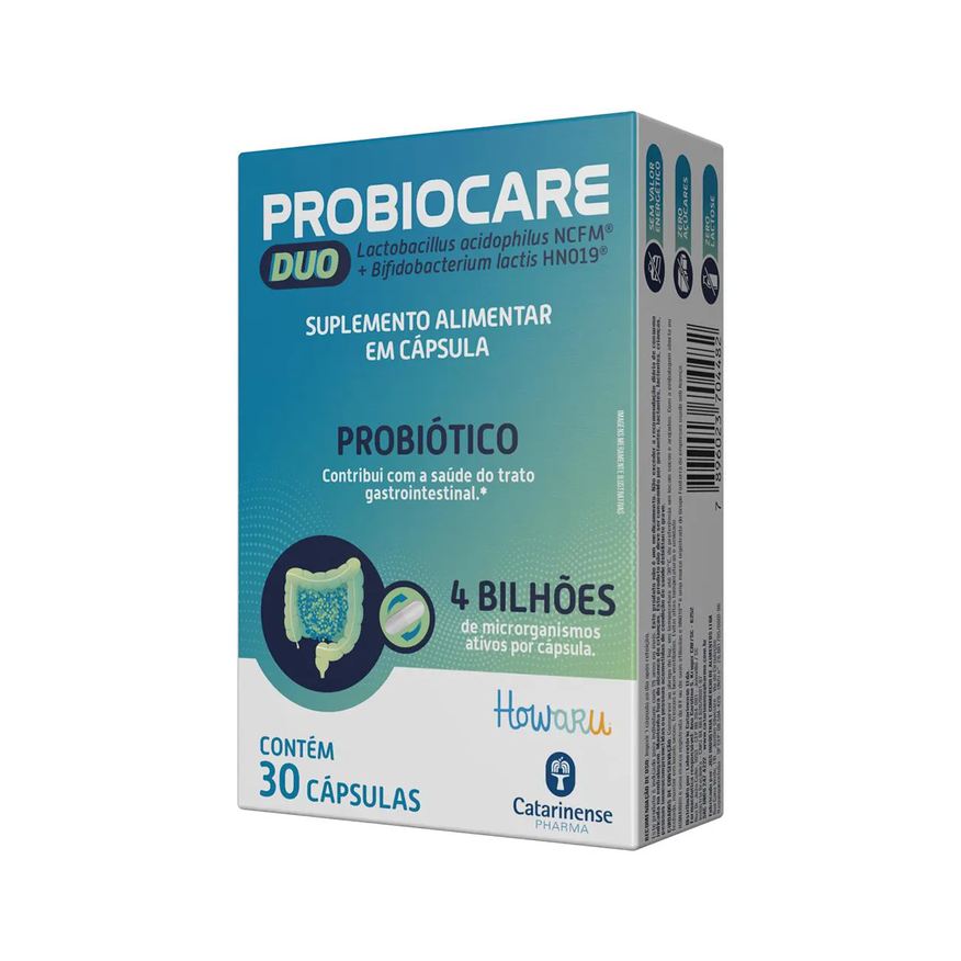 Catarinense Probiótico Probiocare Duo 4 Bi 30 cápsulas