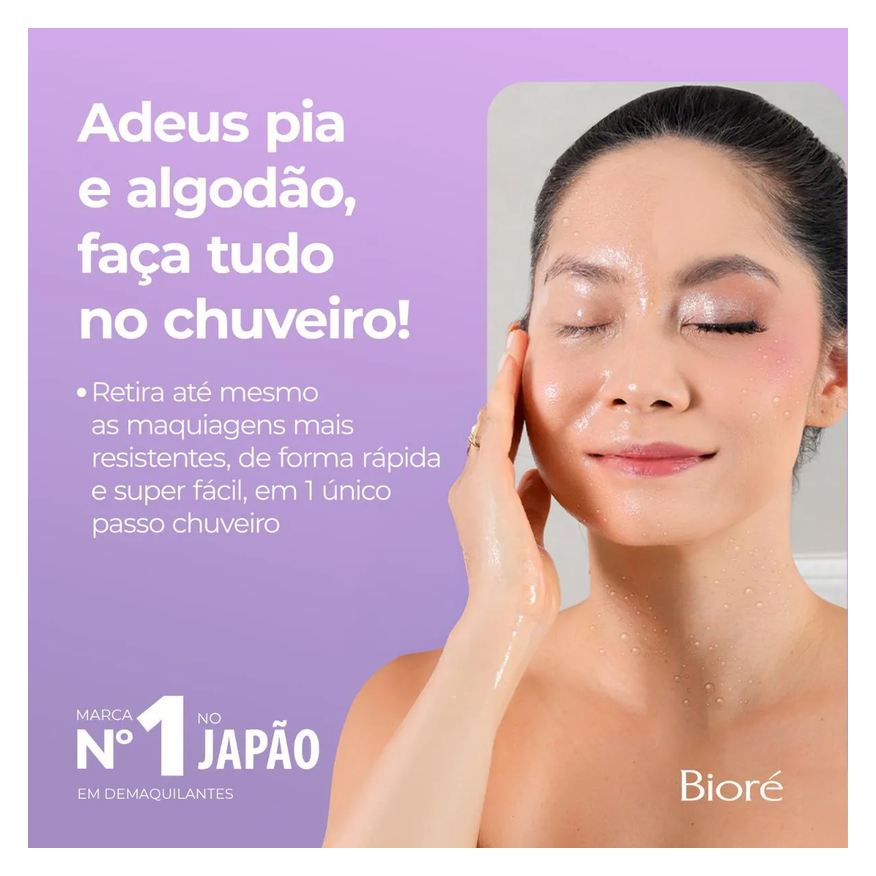 de Óleo Limpeza Demaquilante Bioré Cleansing 230ml