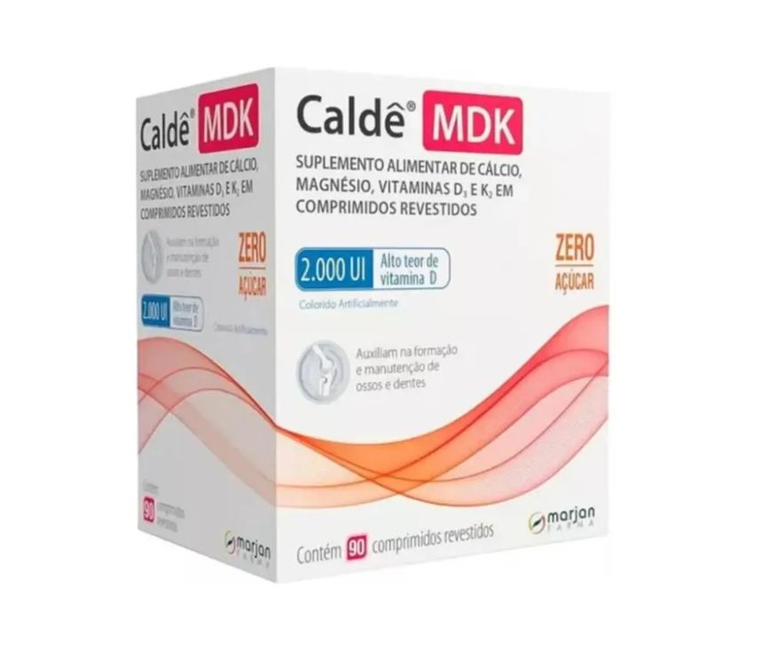Marjan Caldê Mdk 2.000Ui Suplemento Alimentar 90Cpr