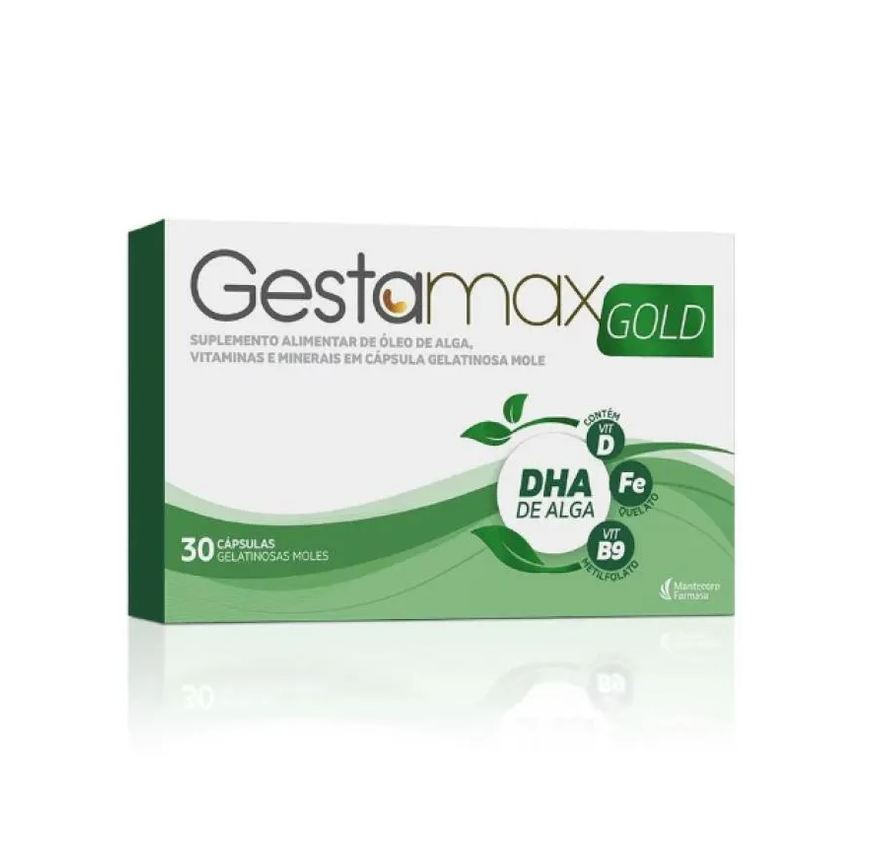 Mantecorp Gestamax Gold Suplemento Alimentar 30Cps