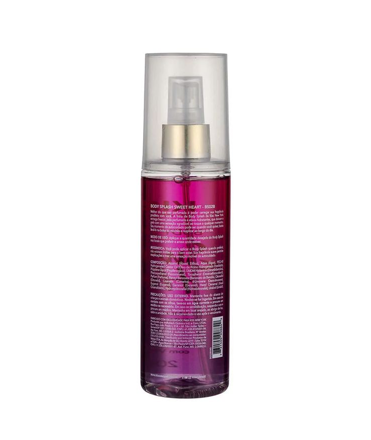 Splash Body Kiss New York Sweet Heart 200ml