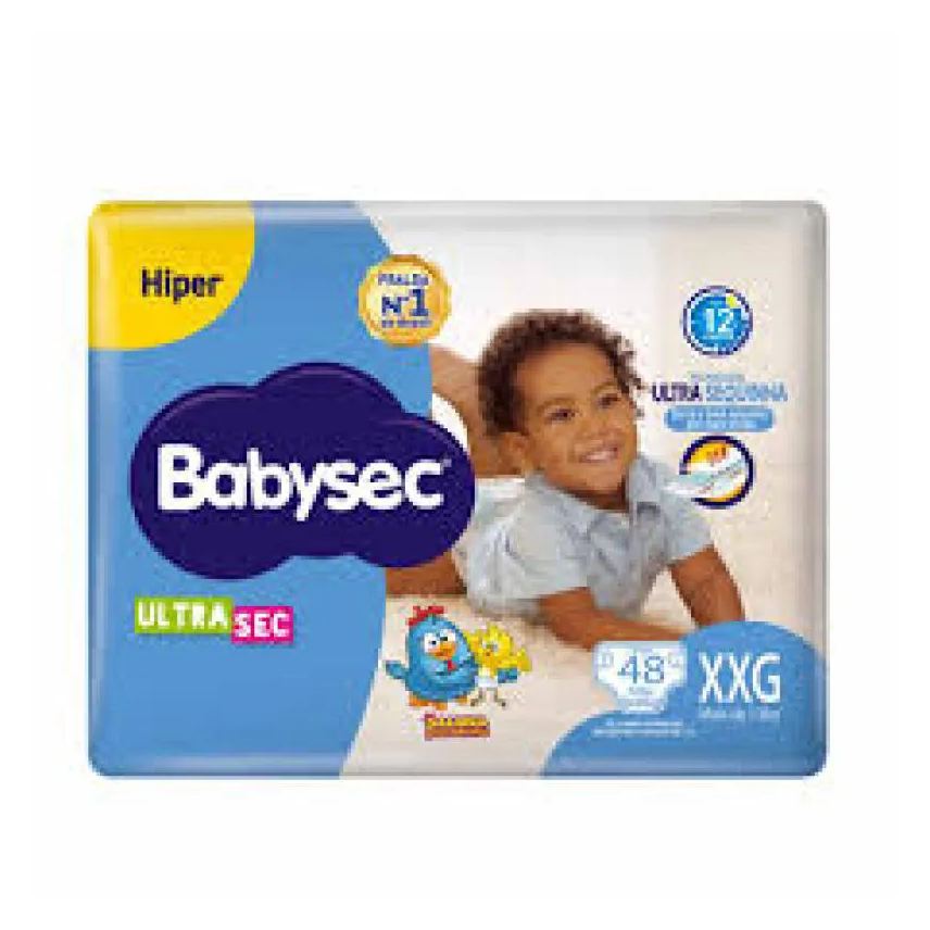 Babysec Fralda Ultra Hiper Xg 52un
