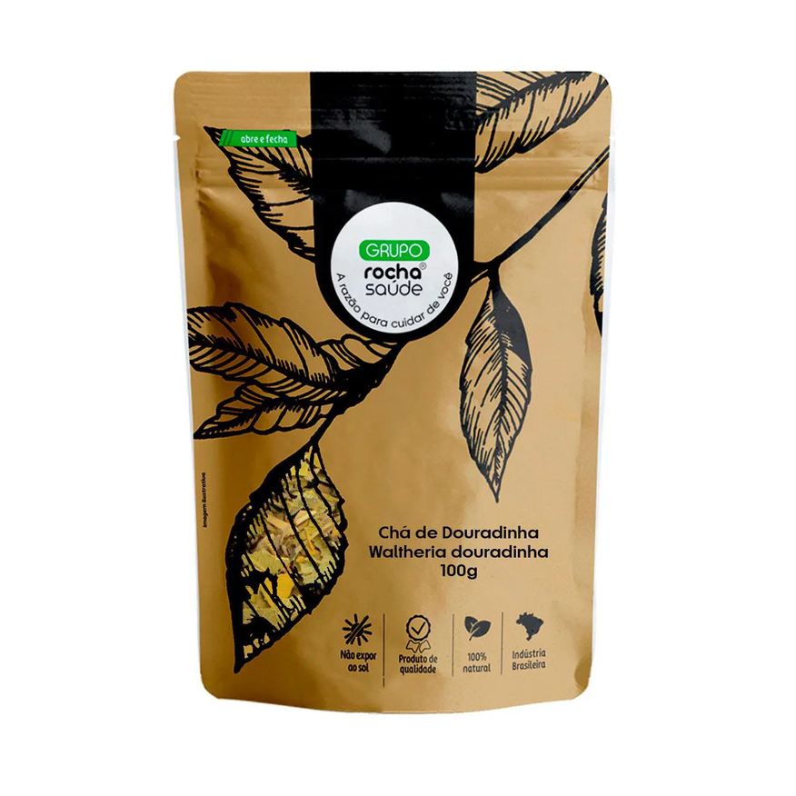 Rocha Saúde Chá de Douradinha - Waltheria Douradinha - 100g