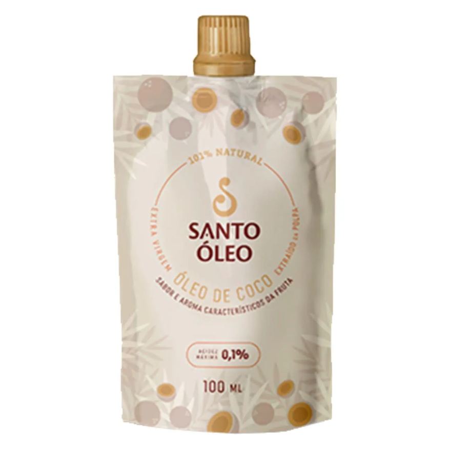 Santo Óleo Óleo de Coco Extravirgem Polpa 100ml