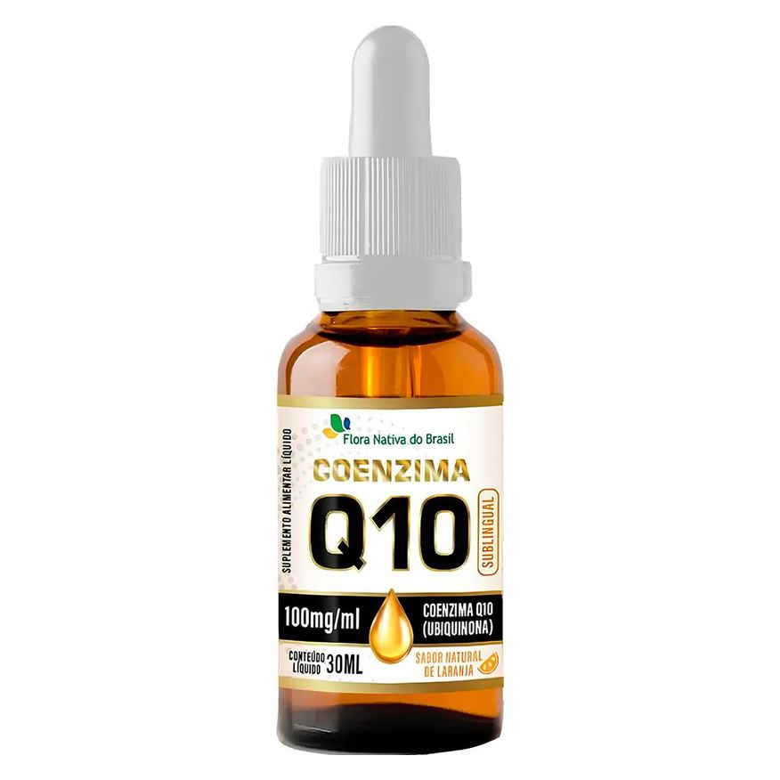 Flora Nativa Do Brasil Coenzima Q10 Gotas 100mg 30ml Flora Nativa