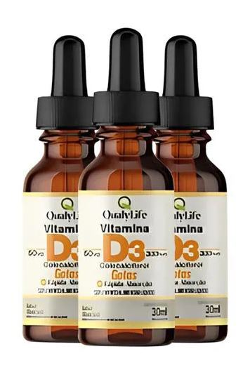 Qualylife Vitamina D3 Gotas 3 X 30ml