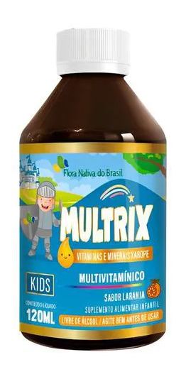 Flora Nativa Do Brasil Multrix Multivitamínico 120ml Flora Nativa