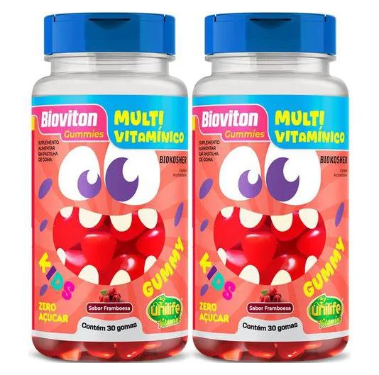 Unilife Multivitamínico Kids 2 X 30 Gomas
