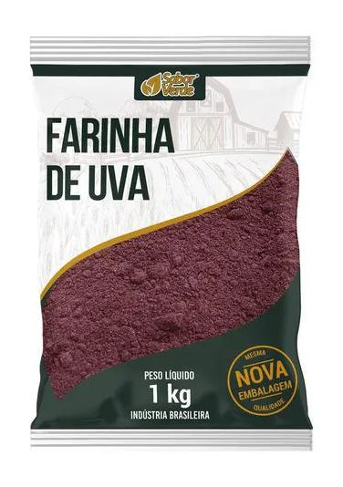 Sabor Verde Farinha de Uva Pura 1kg