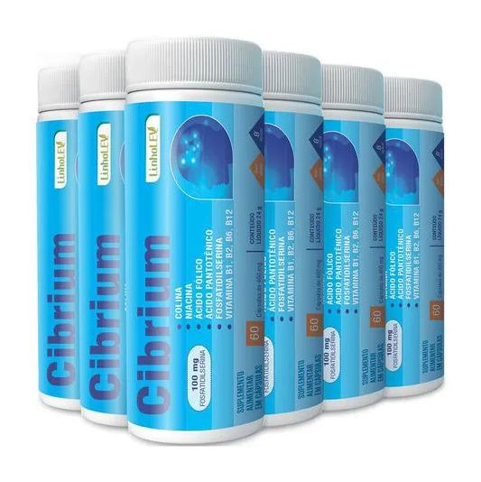 Linho Lev Acido Folico Cibrium 6 X 60 Capsulas