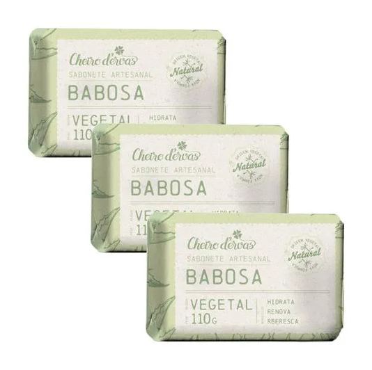 Cheiro de Ervas Sabonete de Babosa 3 X 110g