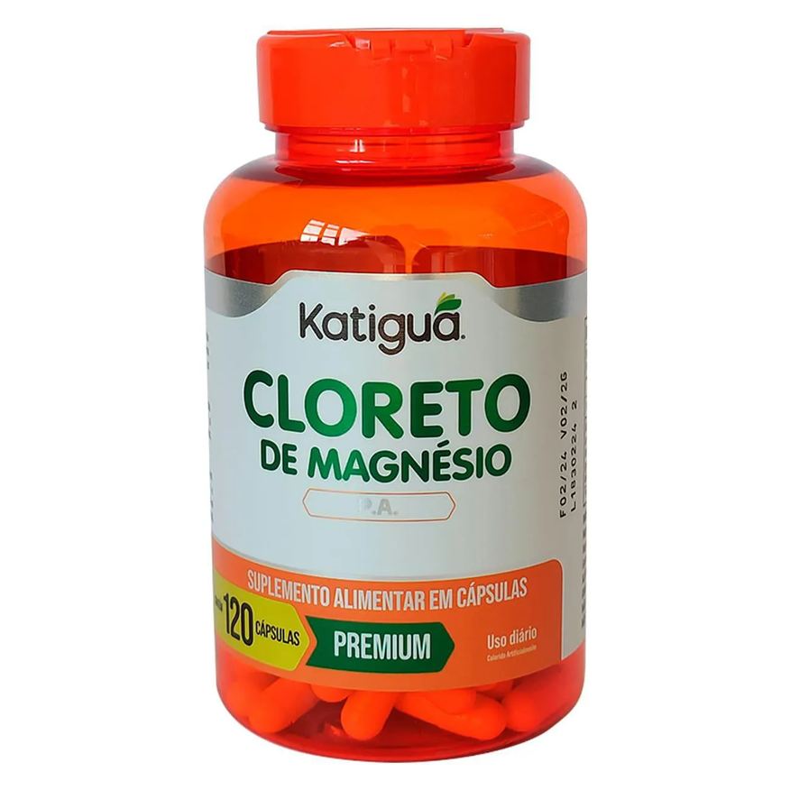 Katigua Cloreto De Magnésio P.a 120 Cápsulas Katiguá